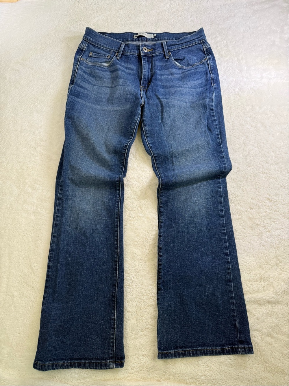 Levi’s 515 Bootcut Jeans Women’s W30 L30 Blue Denim Mid Rise size 10